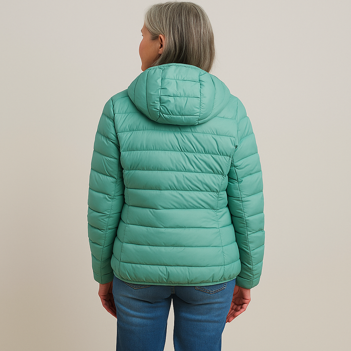Ruth & Eleanor™ | Hooded Puffer Jacket - Light Blue