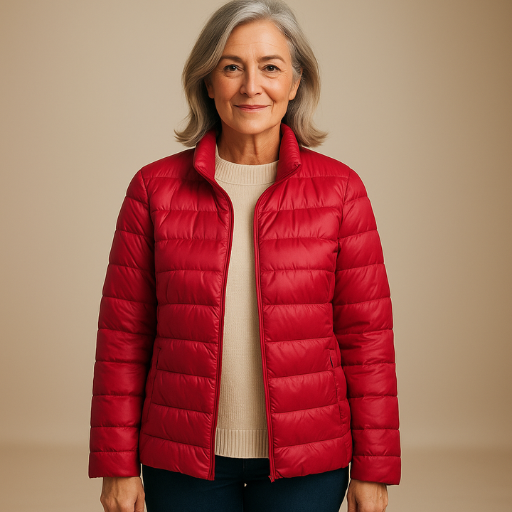 Ruth & Eleanor™ | Puffer Jacket - Red