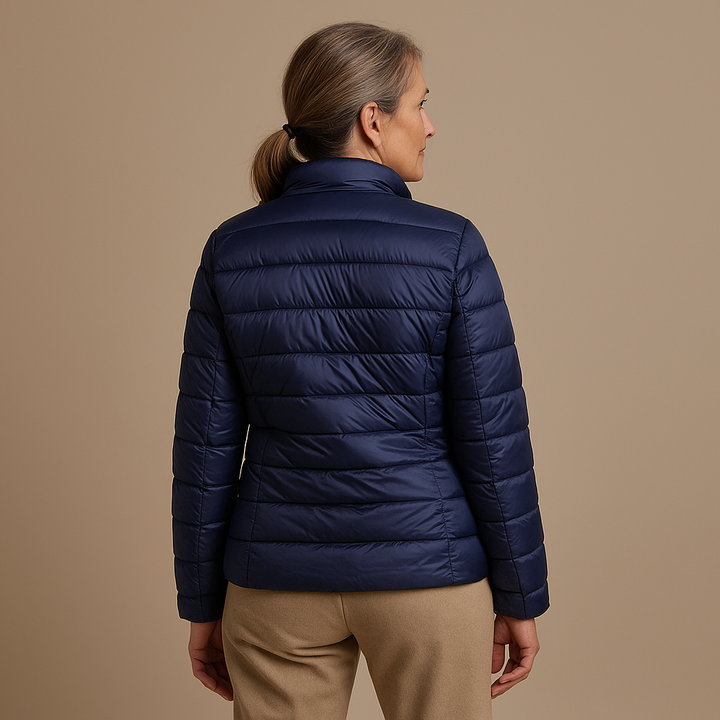 Ruth & Eleanor | Puffer Jacket - Dark Blue