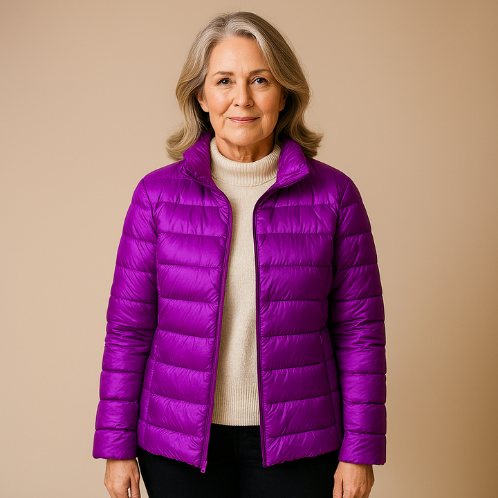 Ruth & Eleanor™ | Puffer Jacket - Purple