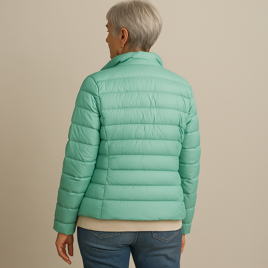Ruth & Eleanor™ | Puffer Jacket - Turquoise