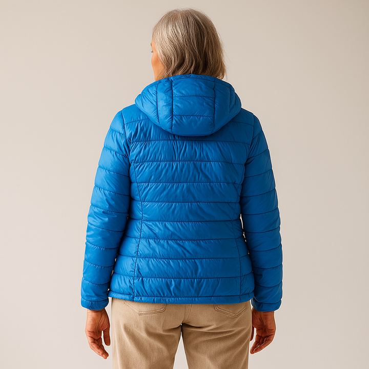 Ruth & Eleanor™ | Hooded Puffer Jacket - Blue