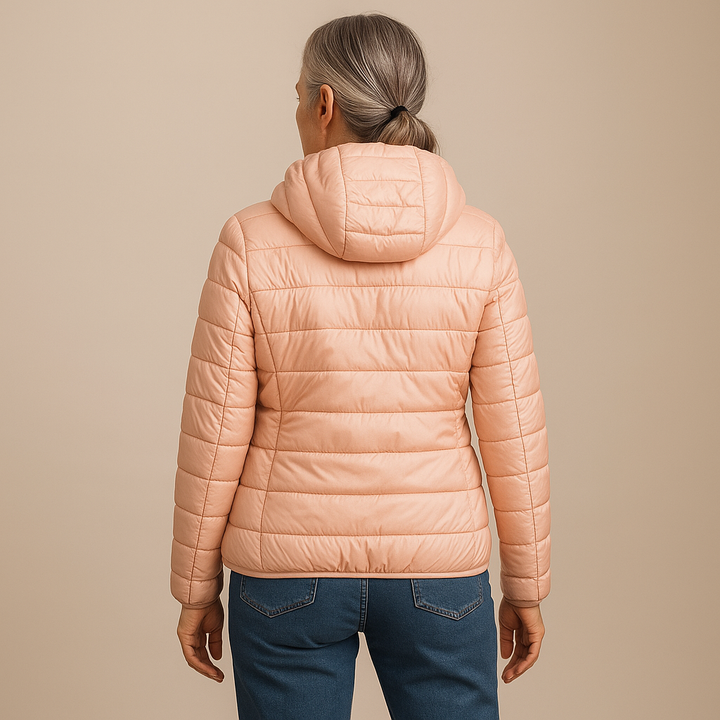 Ruth & Eleanor™ | Hooded Puffer Jacket - Light Pink