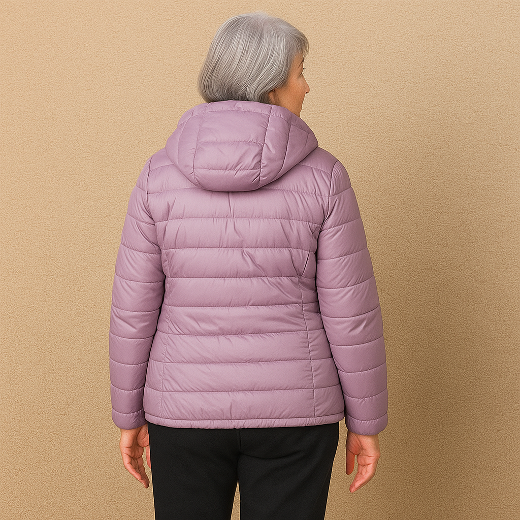 Ruth & Eleanor™ | Hooded Puffer Jacket - light purple