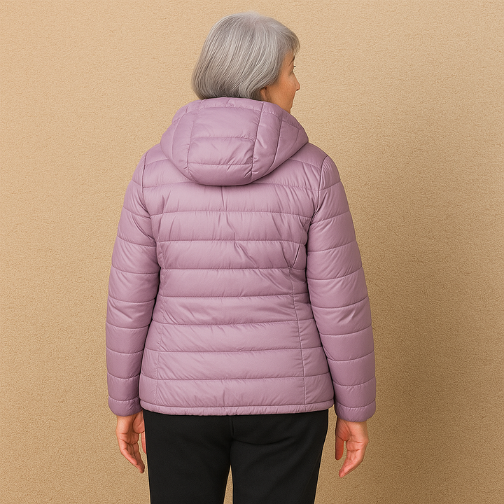 Ruth & Eleanor™ | Hooded Puffer Jacket - light purple