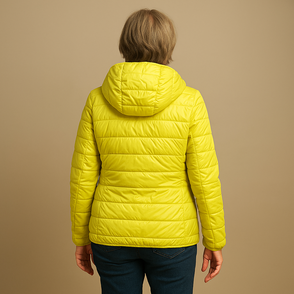 Ruth & Eleanor™ | Hooded Puffer Jacket - Yellow