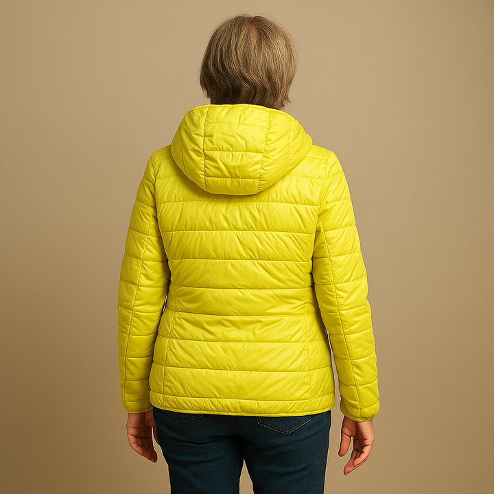 Ruth & Eleanor™ | Hooded Puffer Jacket - Yellow
