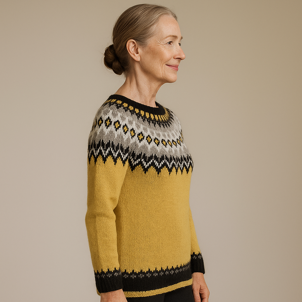 Ruth & Eleanor™ | Women Jacquard Sweater