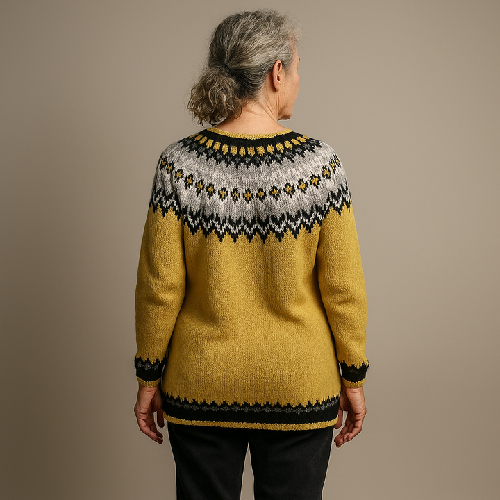 Ruth & Eleanor™ | Women Jacquard Sweater