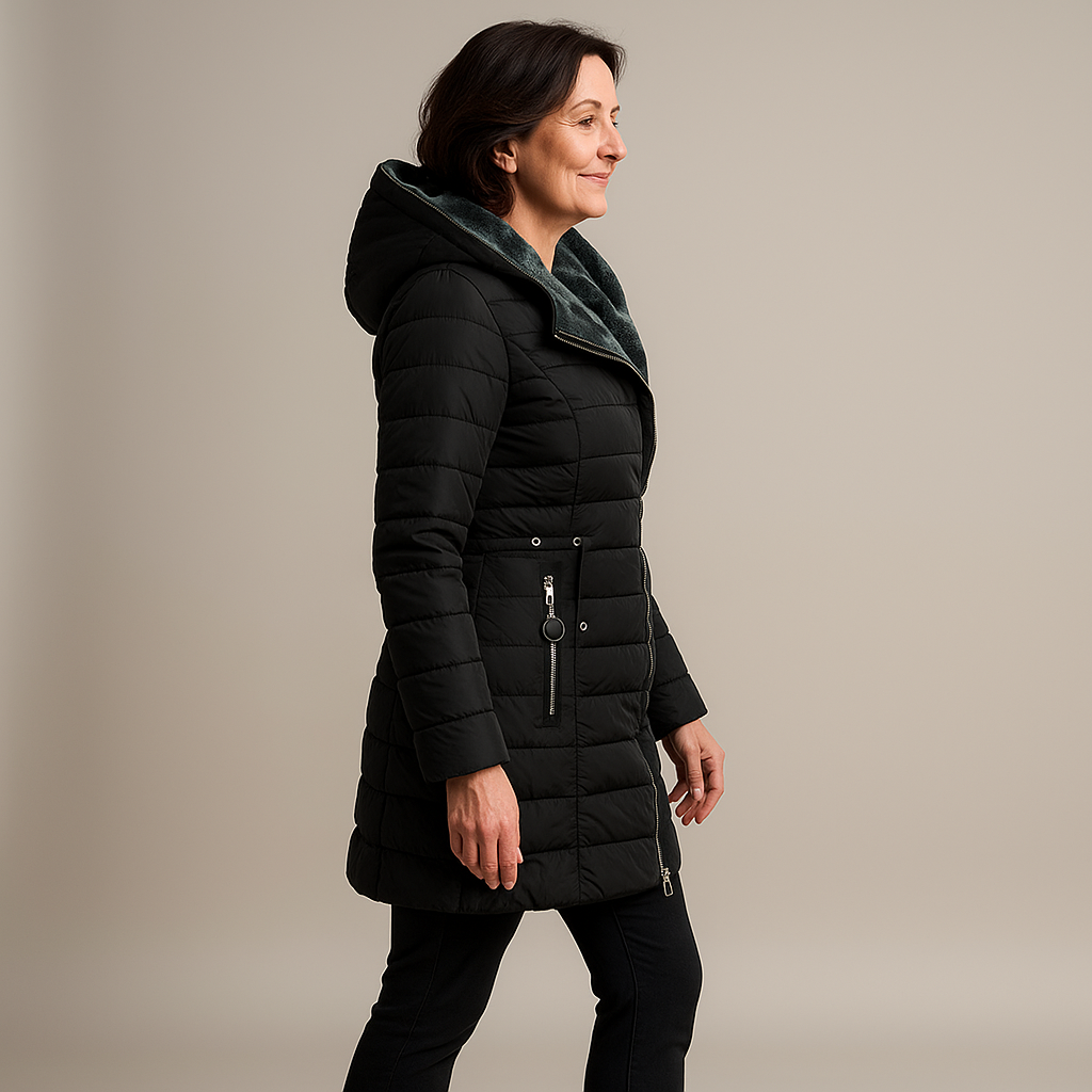 Ruth & Eleanor™ | Elegant plush coat for women