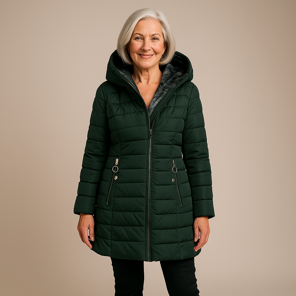 Ruth & Eleanor™ | Elegant plush coat for women
