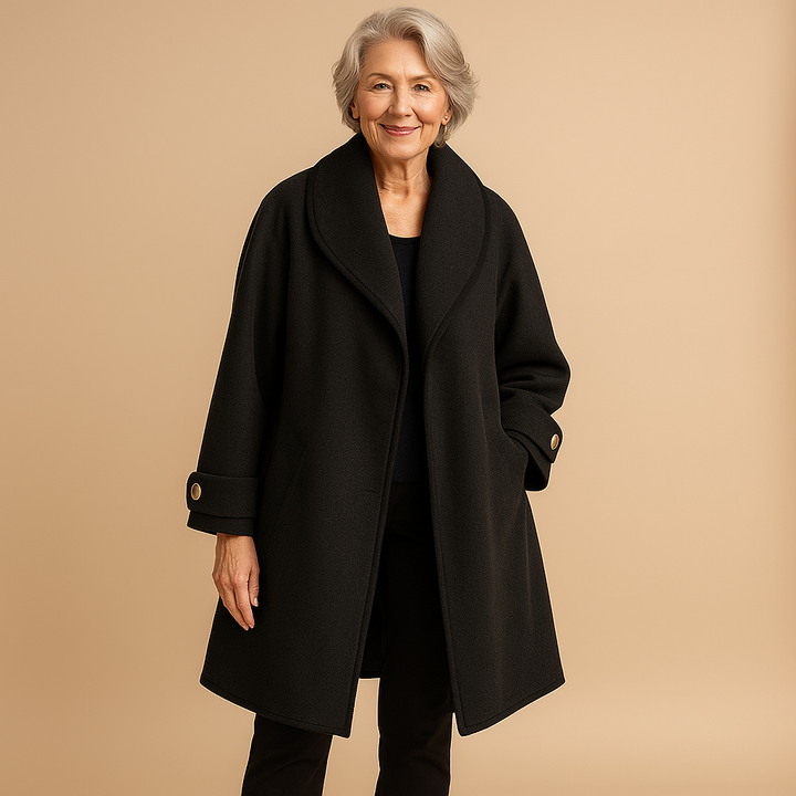 Ruth & Eleanor™ | Elegant truffle coat