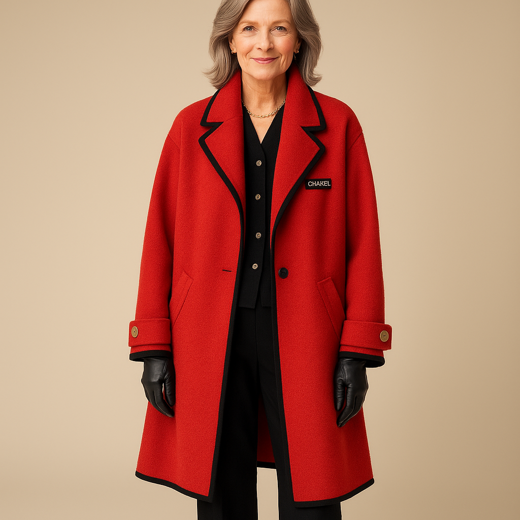 Ruth & Eleanor™ | Elegant truffle coat