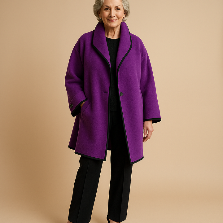 Ruth & Eleanor™ | Elegant truffle coat