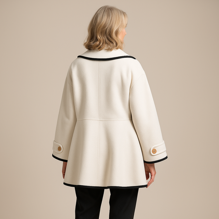 Ruth & Eleanor™ | Elegant truffle coat