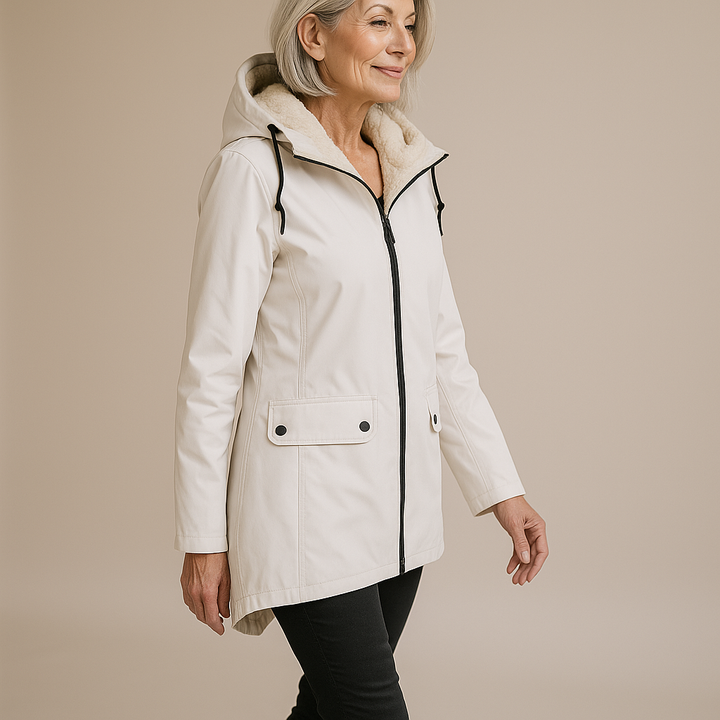 Ruth & Eleanor™ | Hooded Zipper Jacket