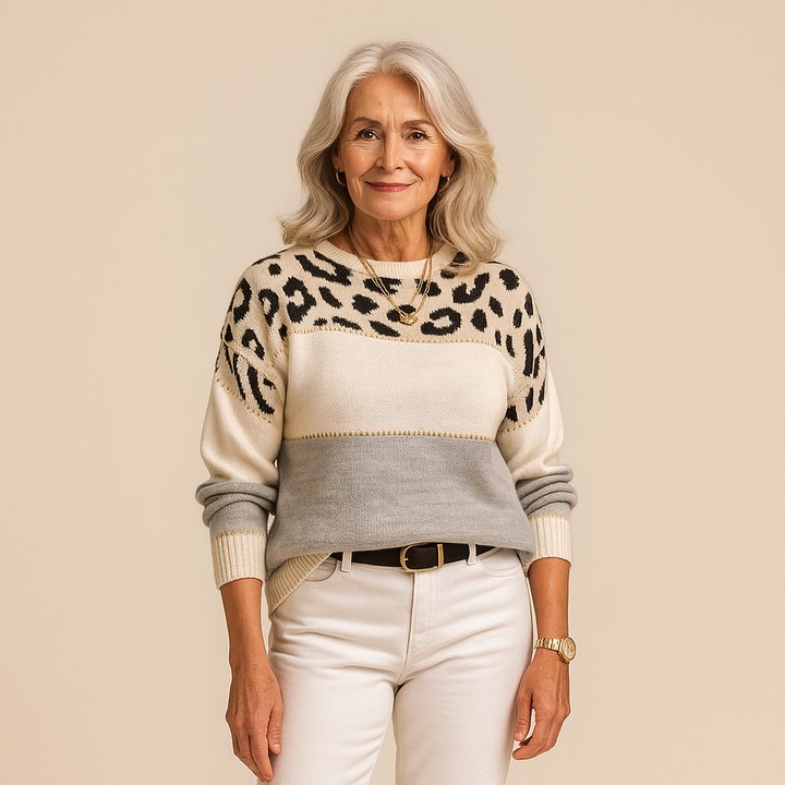 Ruth & Eleanor™ | Leopard Pattern Knit