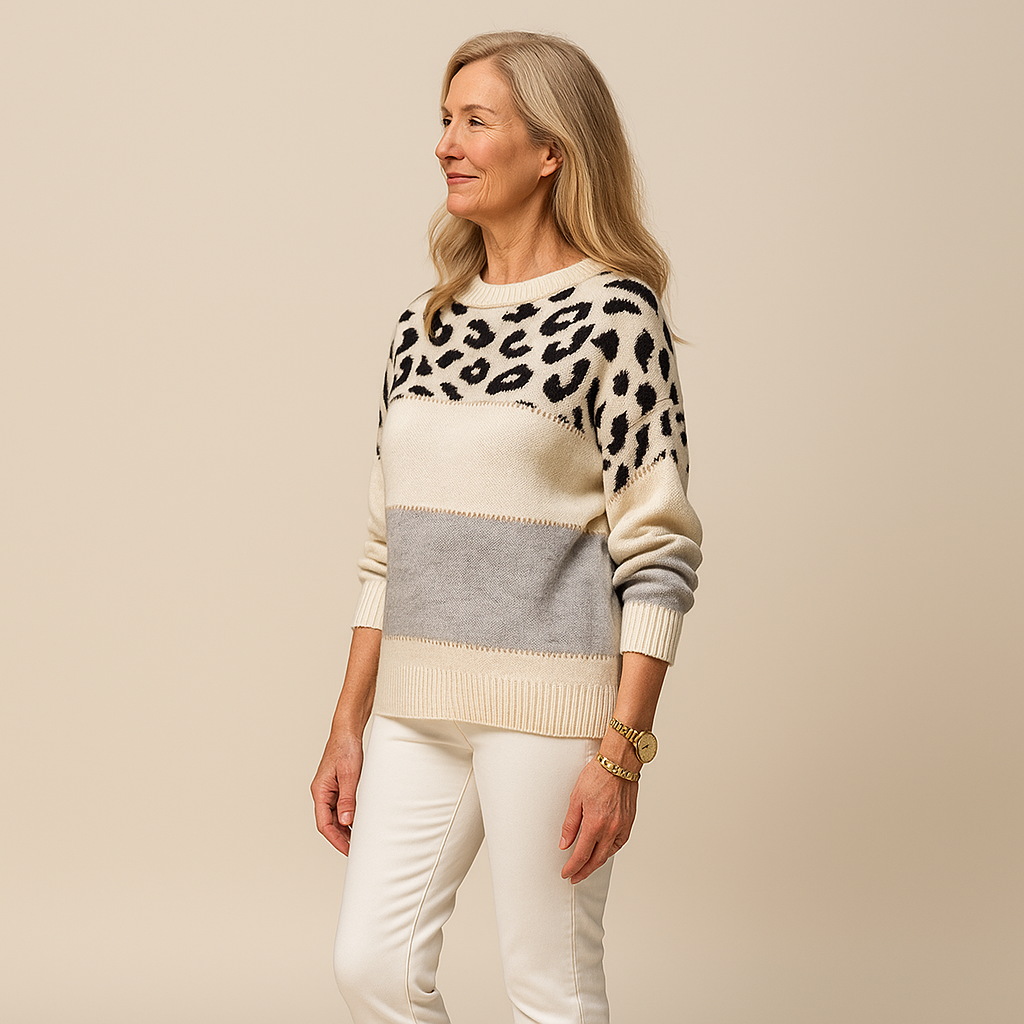 Ruth & Eleanor™ | Leopard Pattern Knit