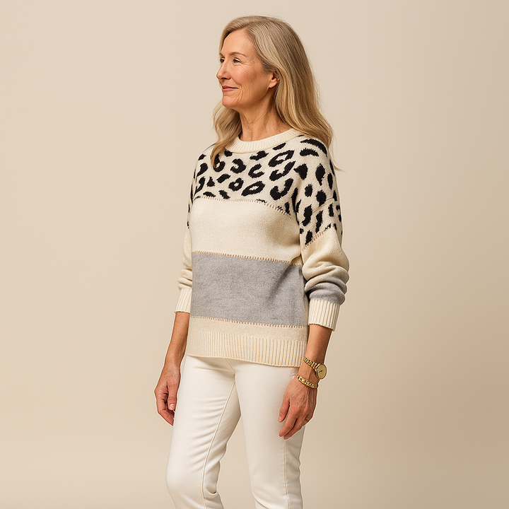 Ruth & Eleanor™ | Leopard Pattern Knit