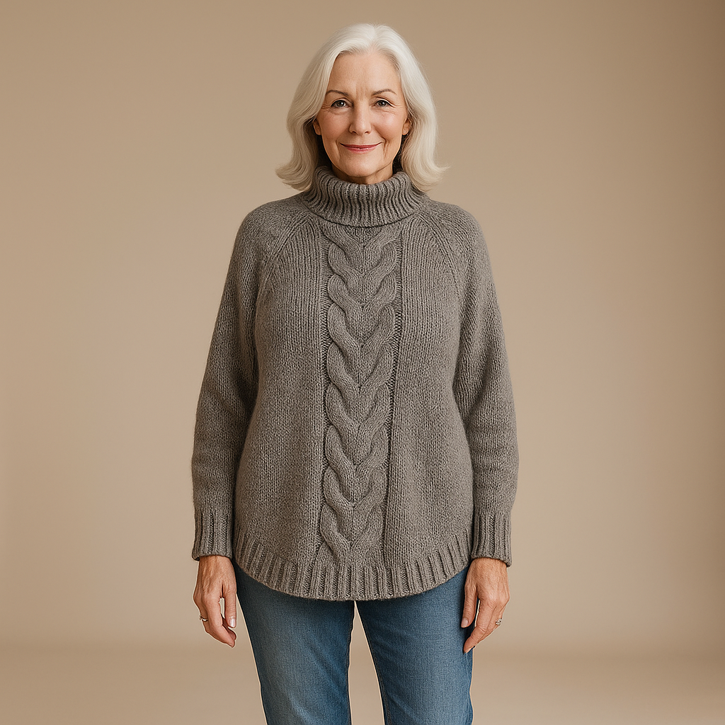 Ruth & Eleanor™ | Cozy Cable Knit Sweater