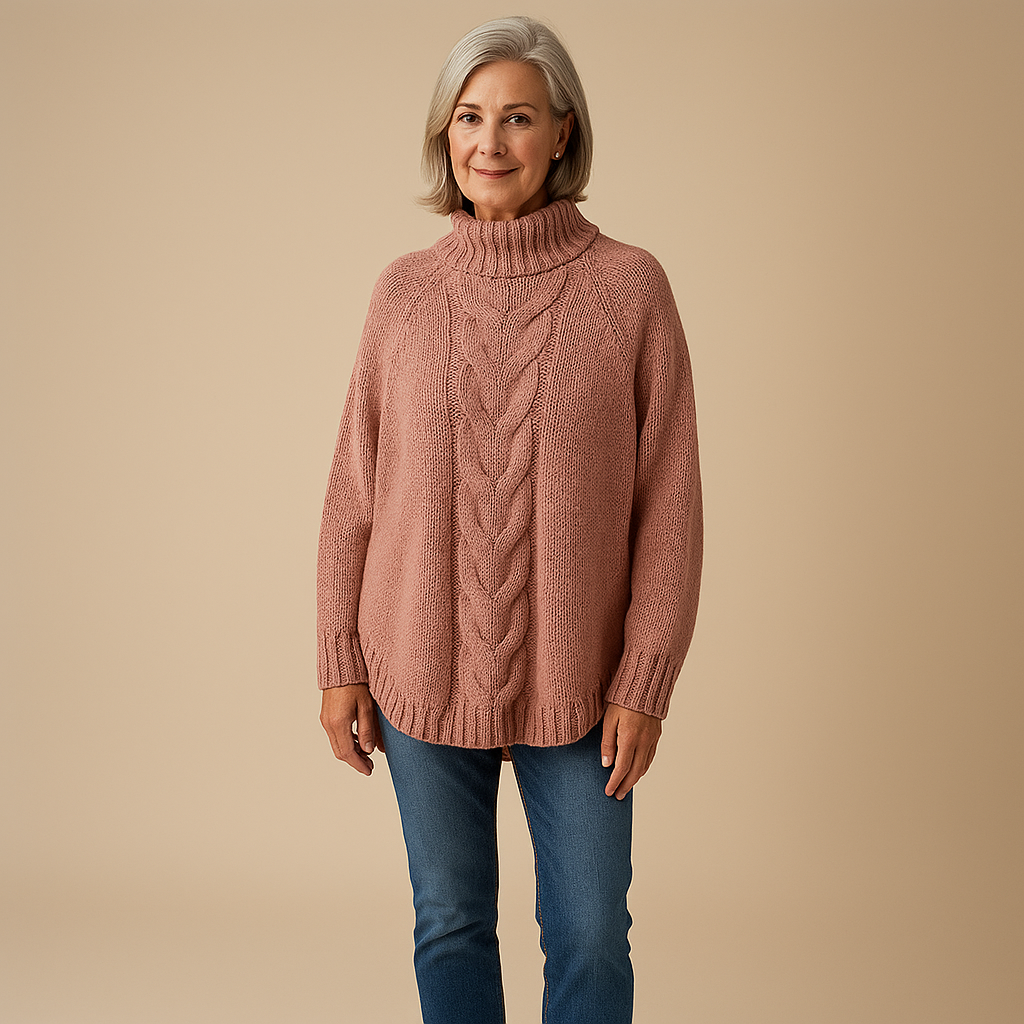 Ruth & Eleanor™ | Cozy Cable Knit Sweater