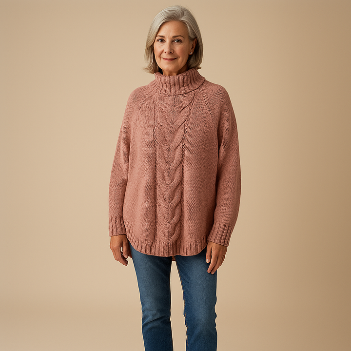 Ruth & Eleanor™ | Cozy Cable Knit Sweater