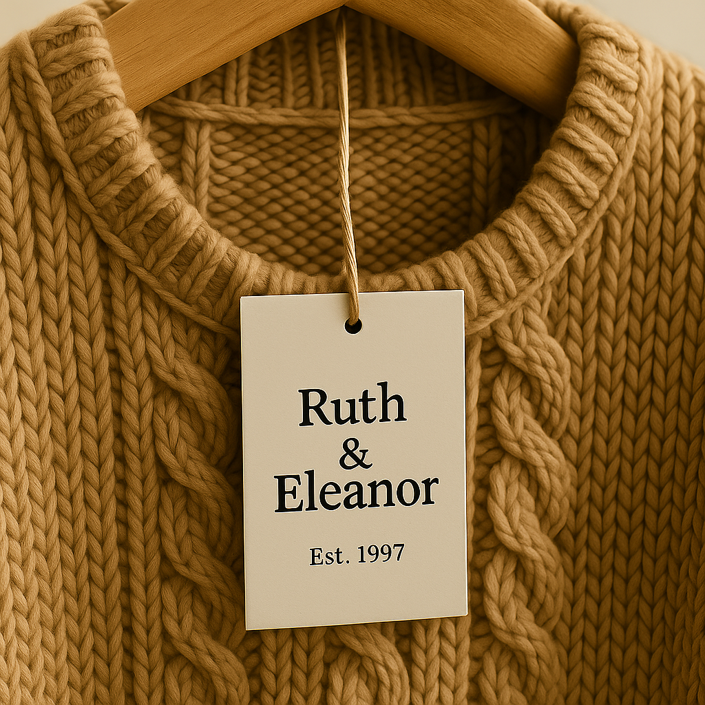Ruth & Eleanor™ | Striped Heritage Knit Sweater