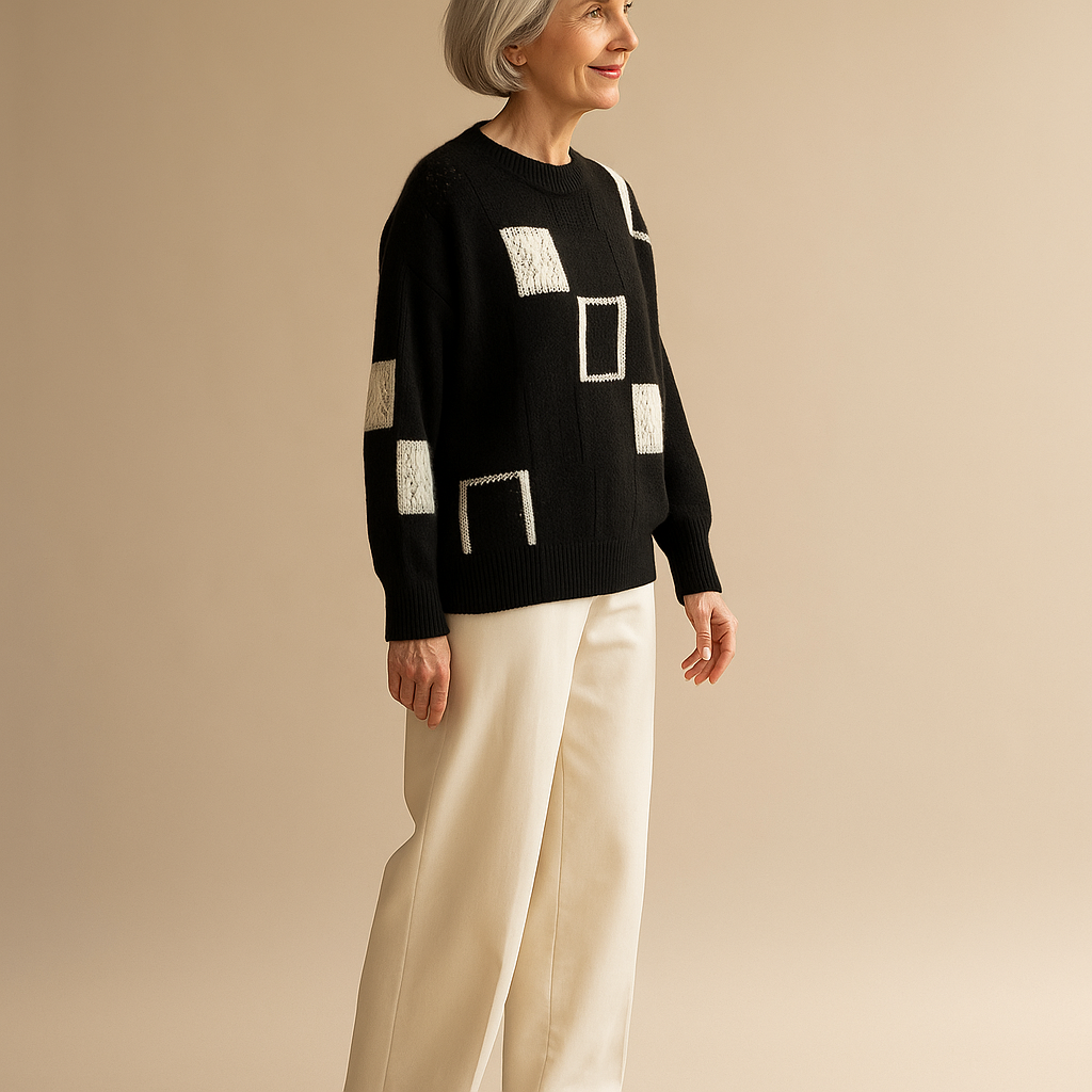 Ruth & Eleanor™ | Artistry Pattern Sweater