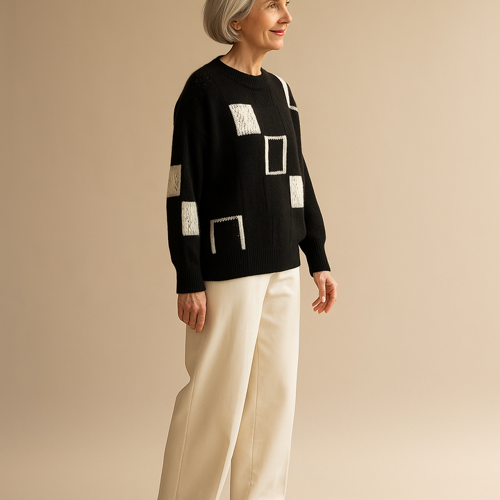 Ruth & Eleanor™ | Artistry Pattern Sweater