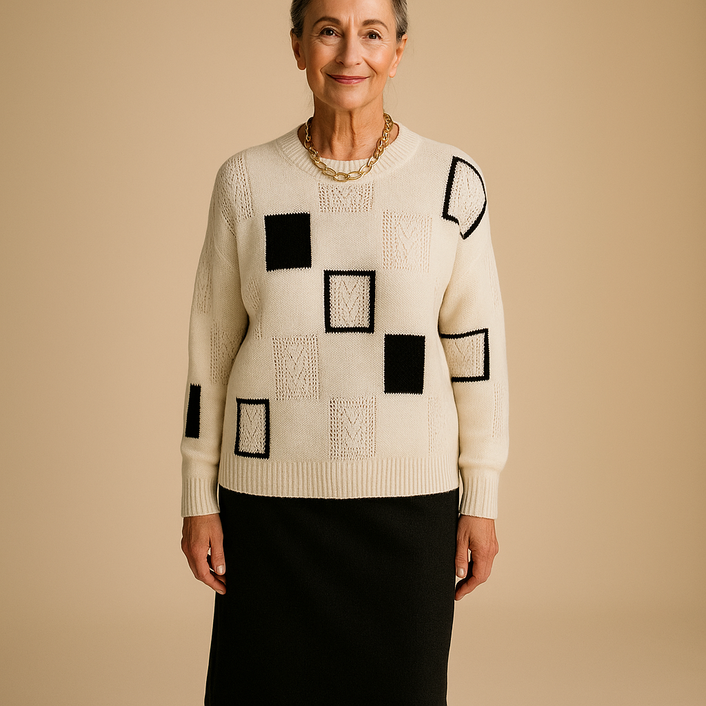 Ruth & Eleanor™ | Artistry Pattern Sweater