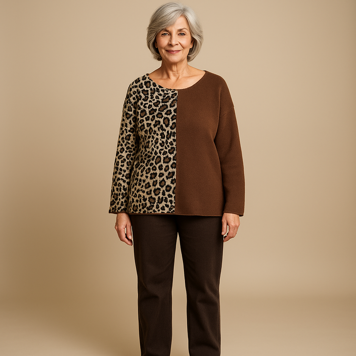 Ruth & Eleanor™ | Wild Harmony Knit Sweater