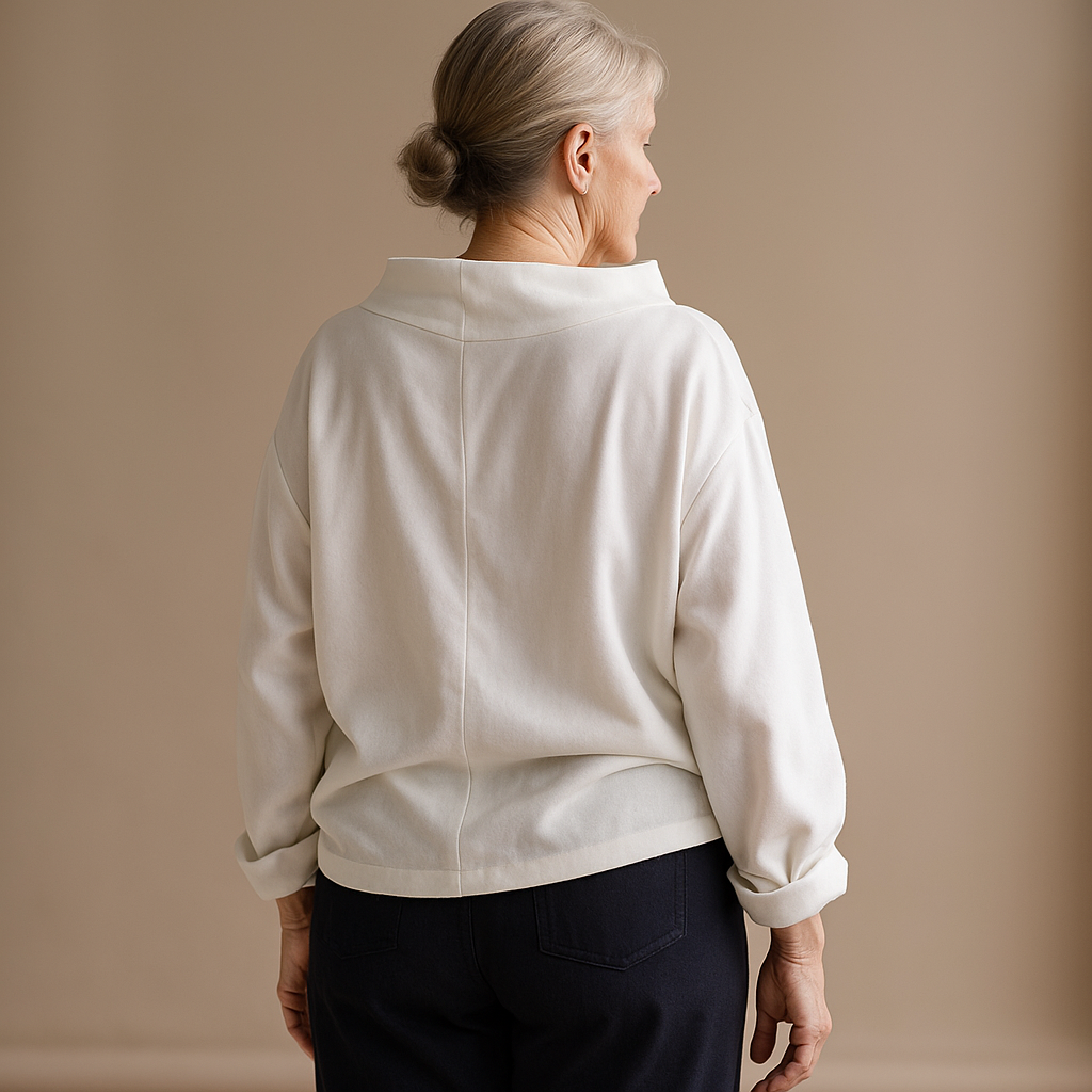 Ruth & Eleanor™ | Classic Soft Mock Neck Pullover