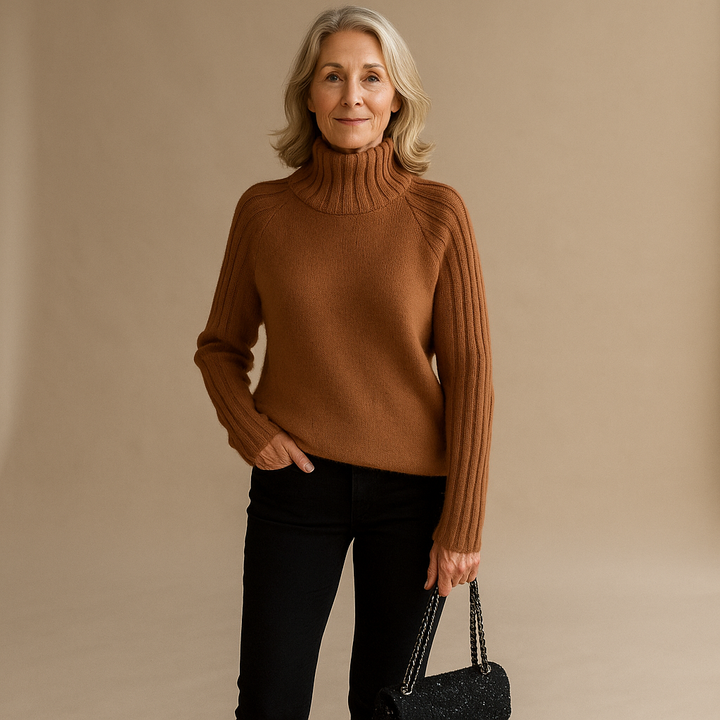 Ruth & Eleanor™ | Soft Grace Turtleneck Sweater