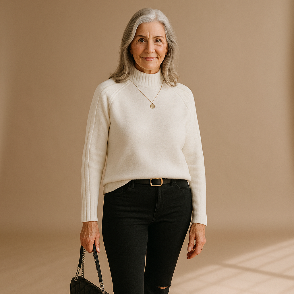 Ruth & Eleanor™ | Soft Grace Turtleneck Sweater