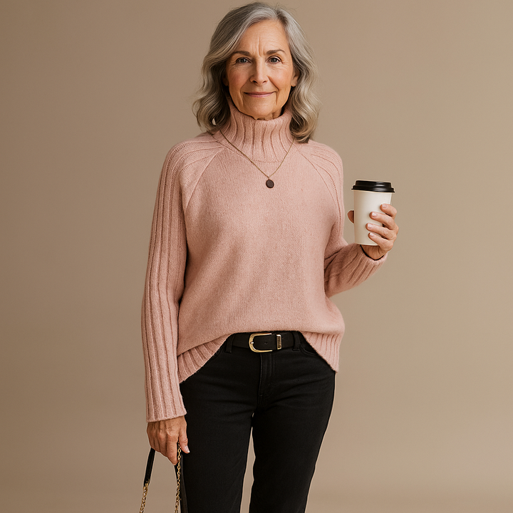 Ruth & Eleanor™ | Soft Grace Turtleneck Sweater