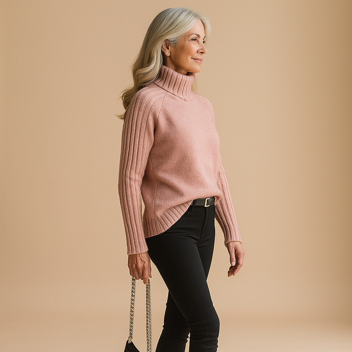 Ruth & Eleanor™ | Soft Grace Turtleneck Sweater