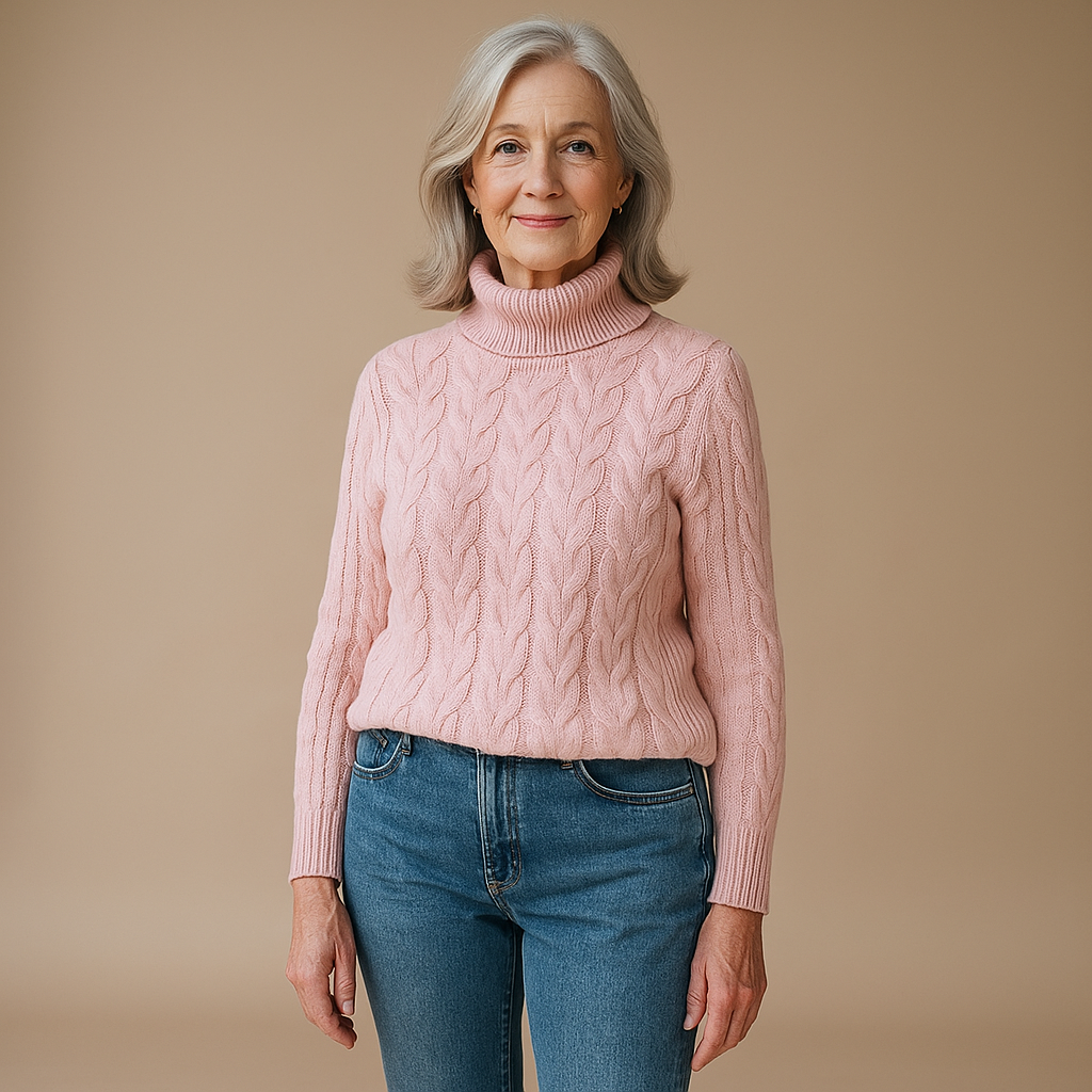 Ruth & Eleanor™ | Cozy Cable Turtleneck Sweater