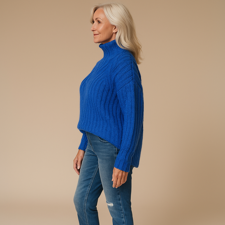Ruth & Eleanor™ | Classic Cable Knit Sweater