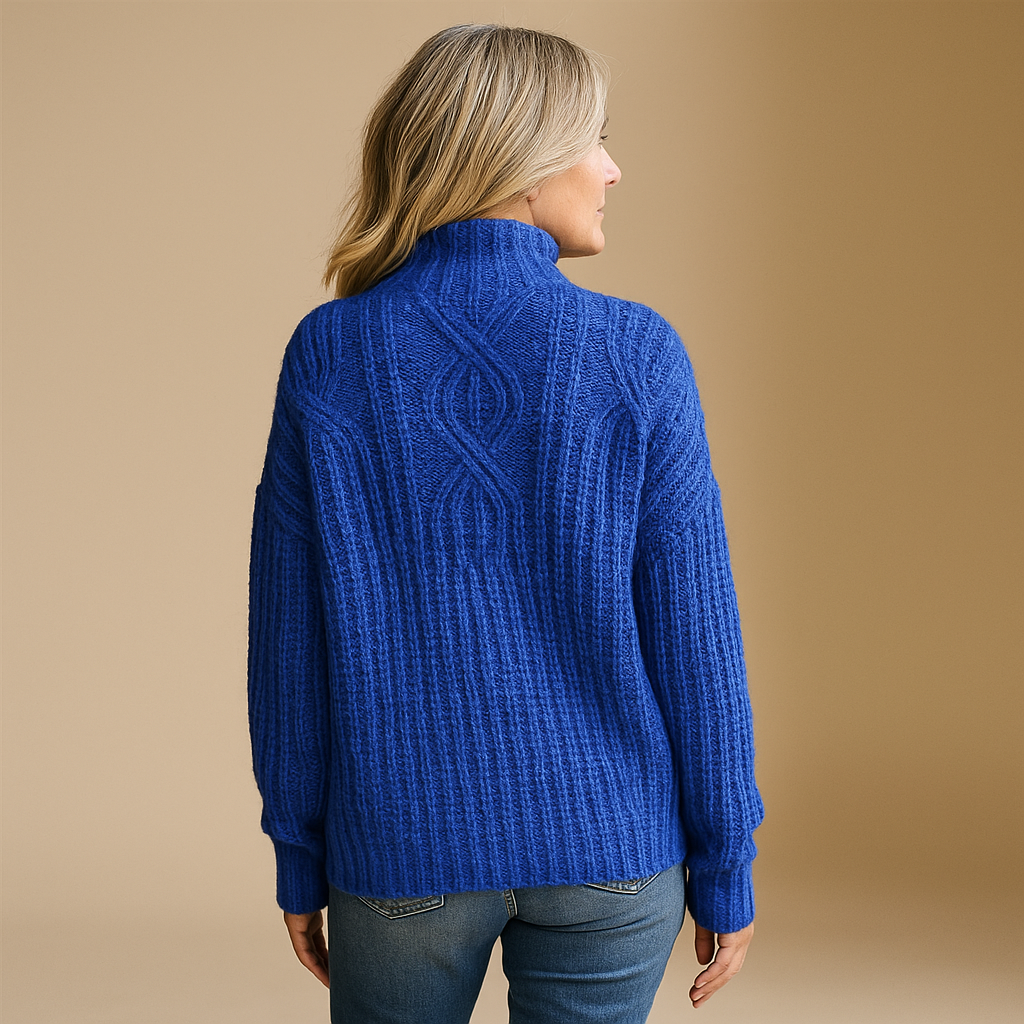 Ruth & Eleanor™ | Classic Cable Knit Sweater
