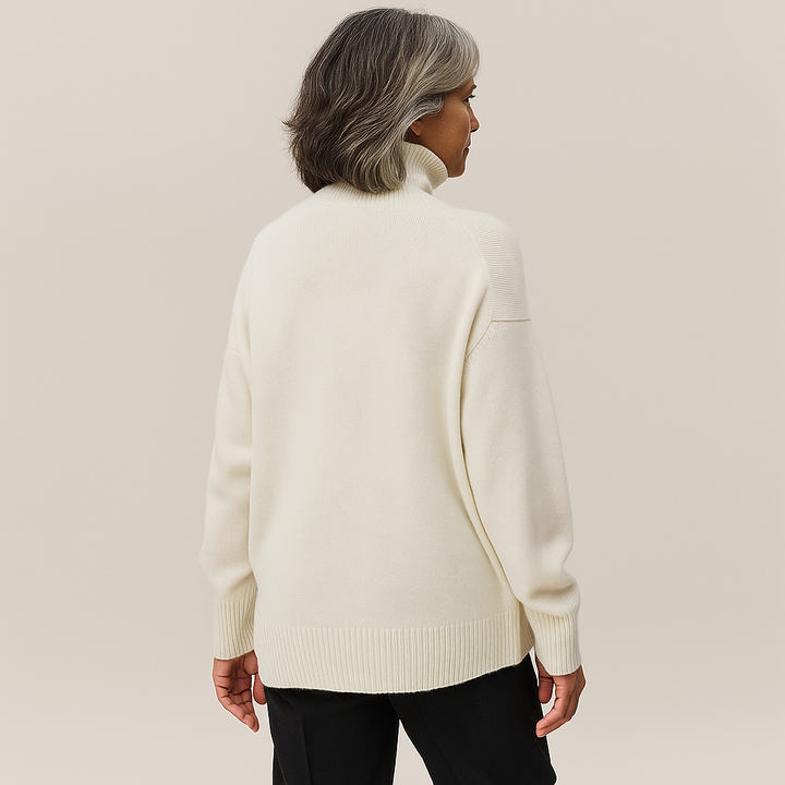 Ruth & Eleanor™ | Soft Sky Turtleneck Sweater