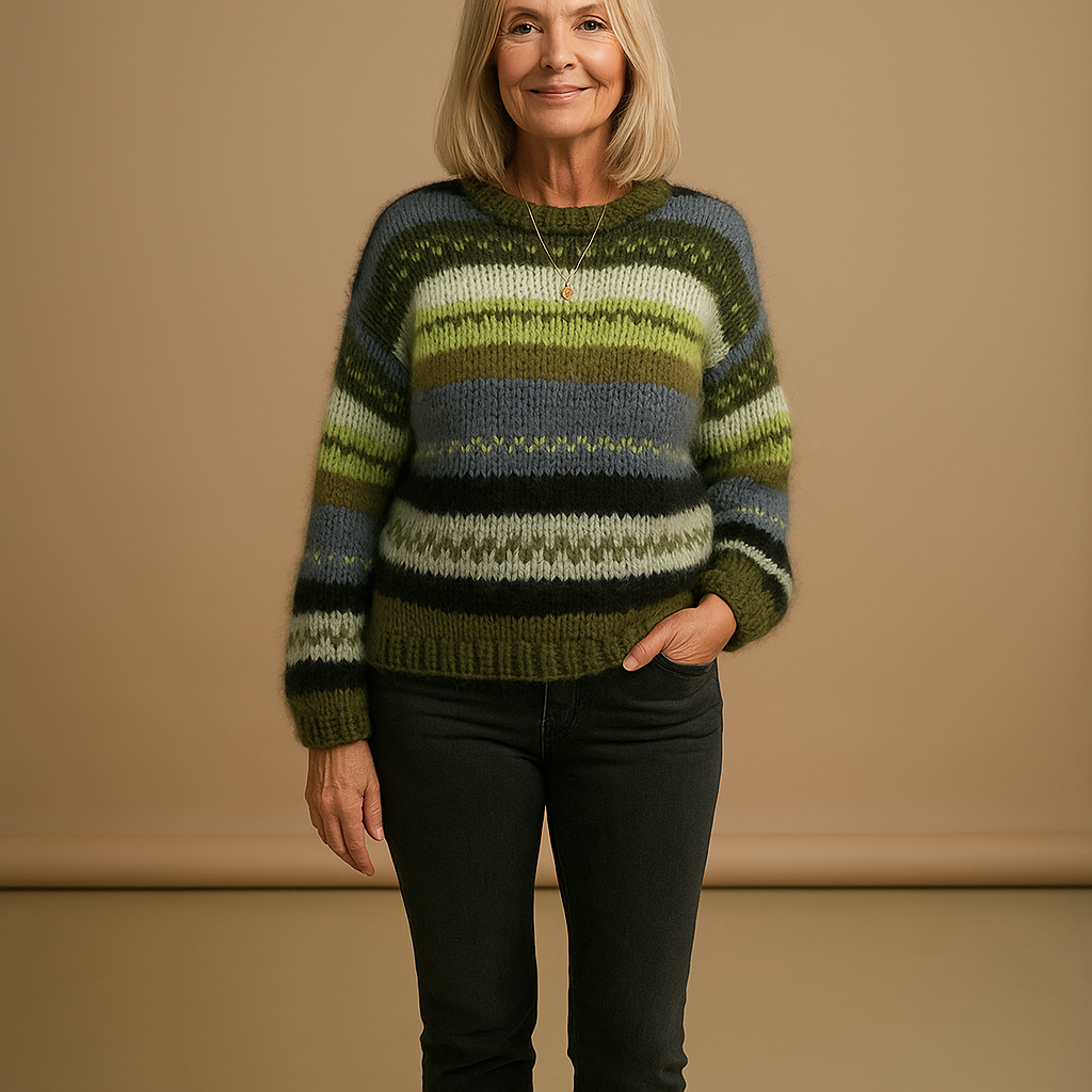 Ruth & Eleanor™ | Stripe Knit Sweater