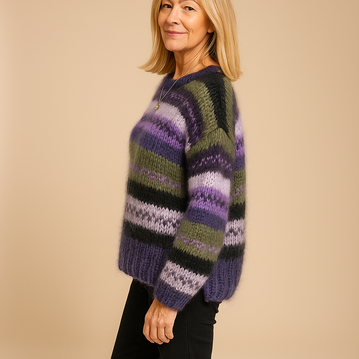 Ruth & Eleanor™ | Stripe Knit Sweater