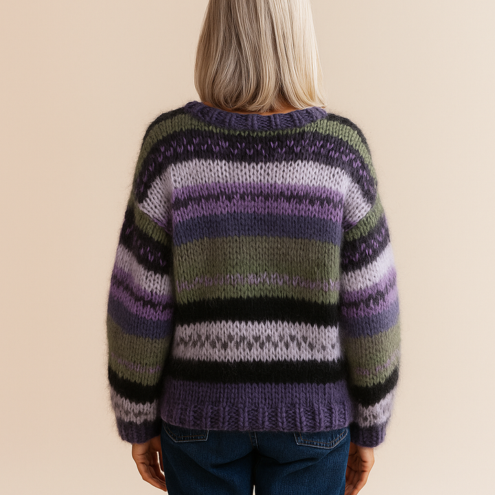 Ruth & Eleanor™ | Stripe Knit Sweater
