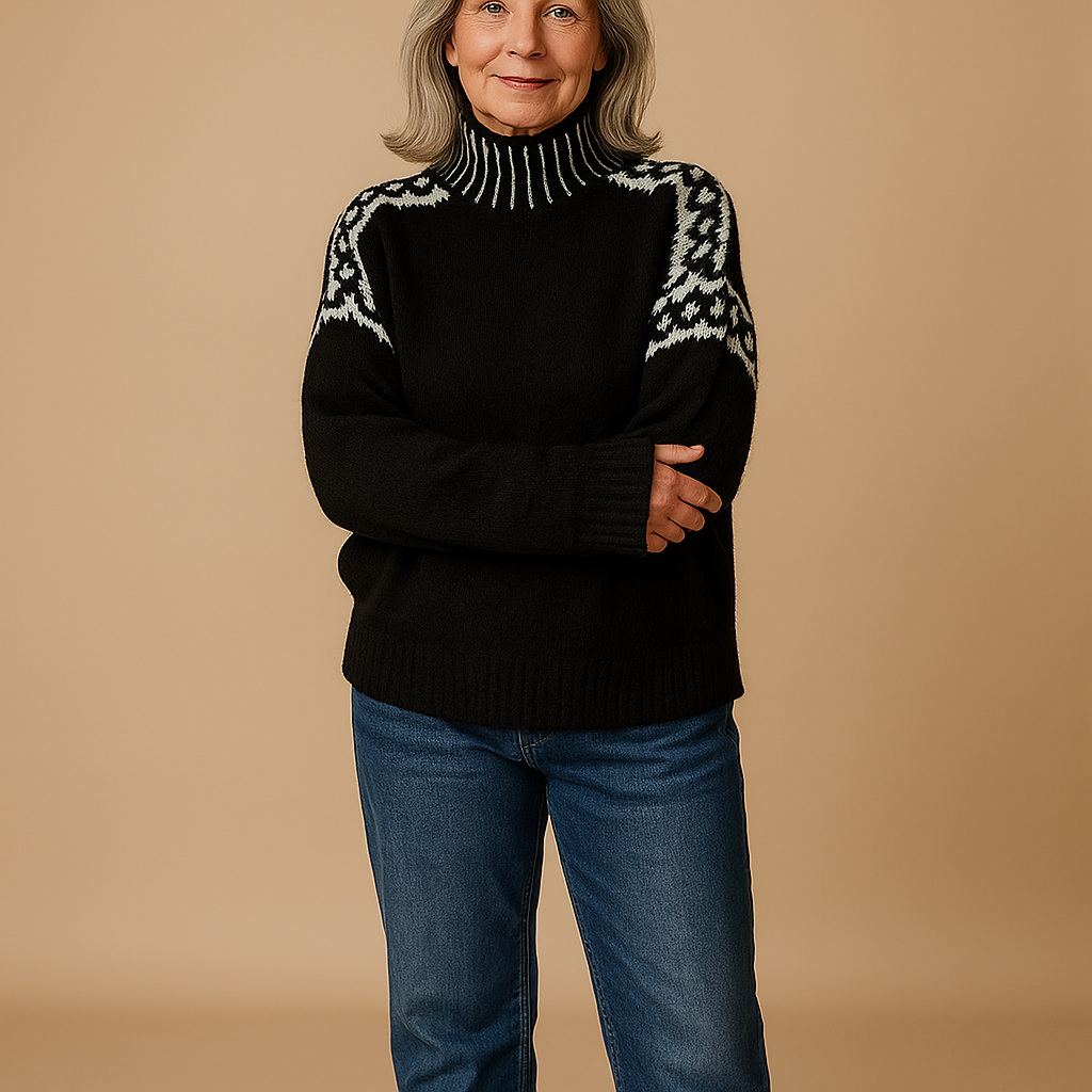 Ruth & Eleanor™ | Classic Nordic Knit Sweater