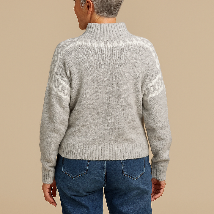 Ruth & Eleanor™ | Classic Nordic Knit Sweater