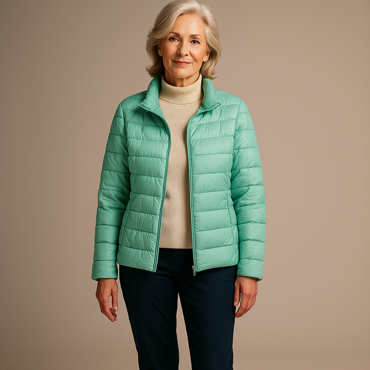 Ruth & Eleanor™ | Puffer Jacket - Turquoise