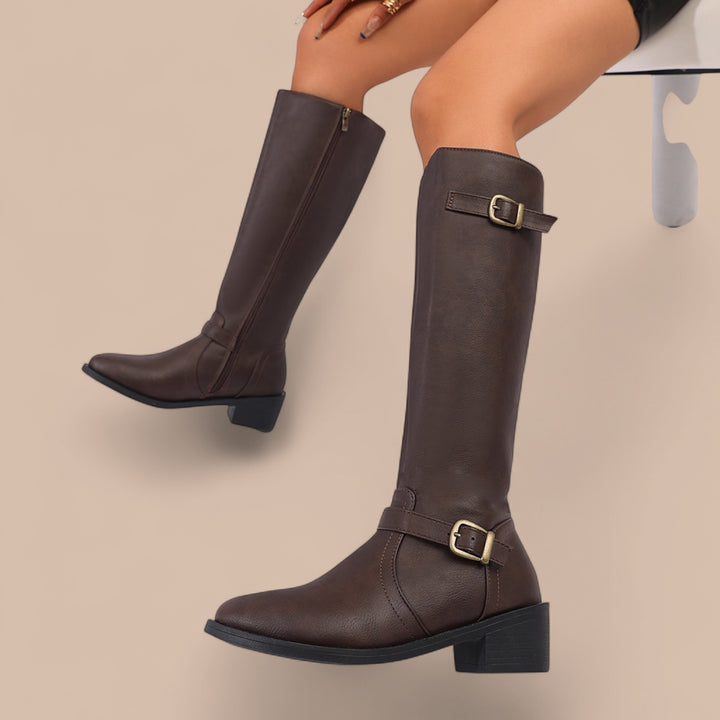 Ruth & Eleanor™ | Elegant Knee-High Boots
