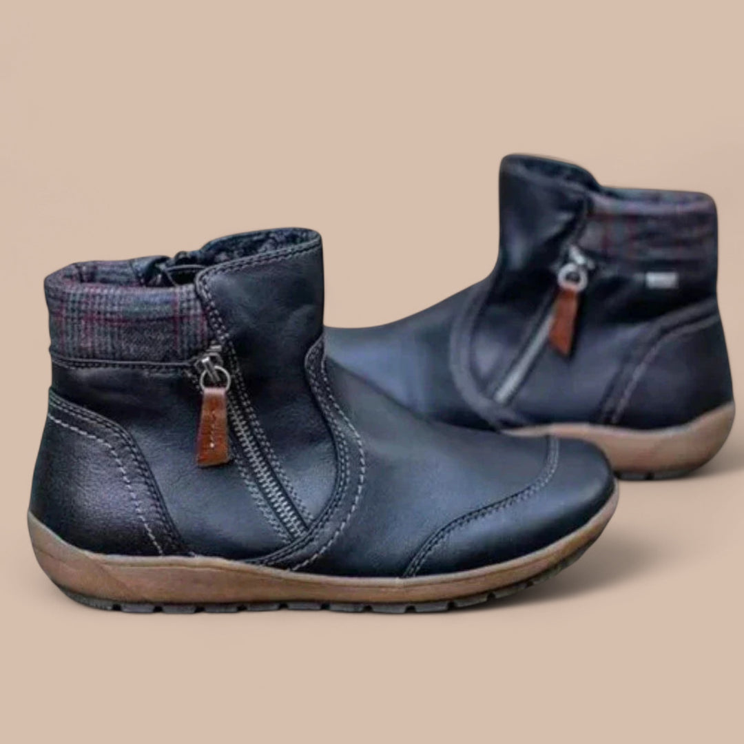 Ruth & Eleanor™ | Premium Zipper Orthopedic Waterproof Boots