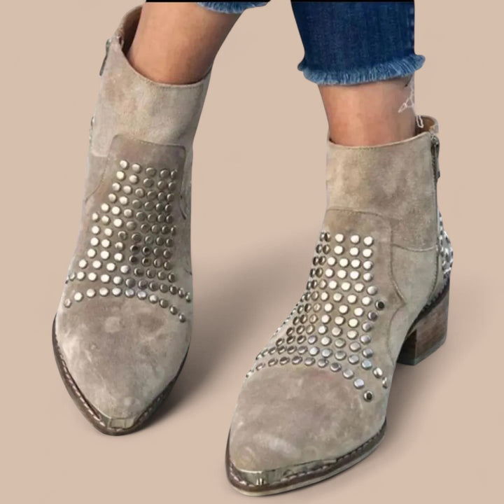 Ruth & Eleanor™ | Ankle Boots With Studs