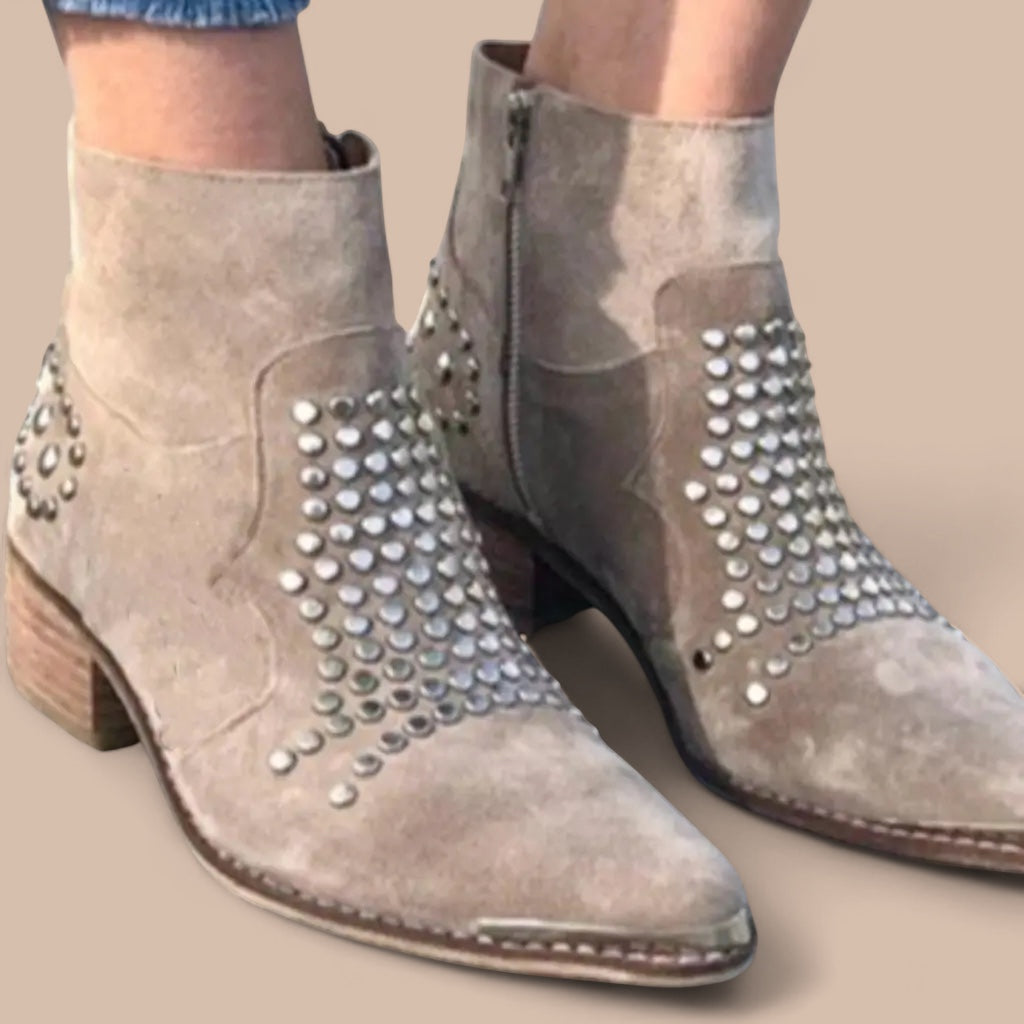 Ruth & Eleanor™ | Ankle Boots With Studs